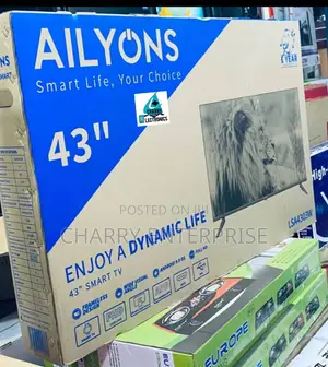 AILYONS Smart F HD FRAMELESS Tv With ANDROID 9.043 Inch