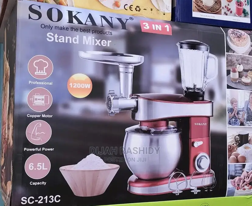 Sokany Stand Mixer 3in1