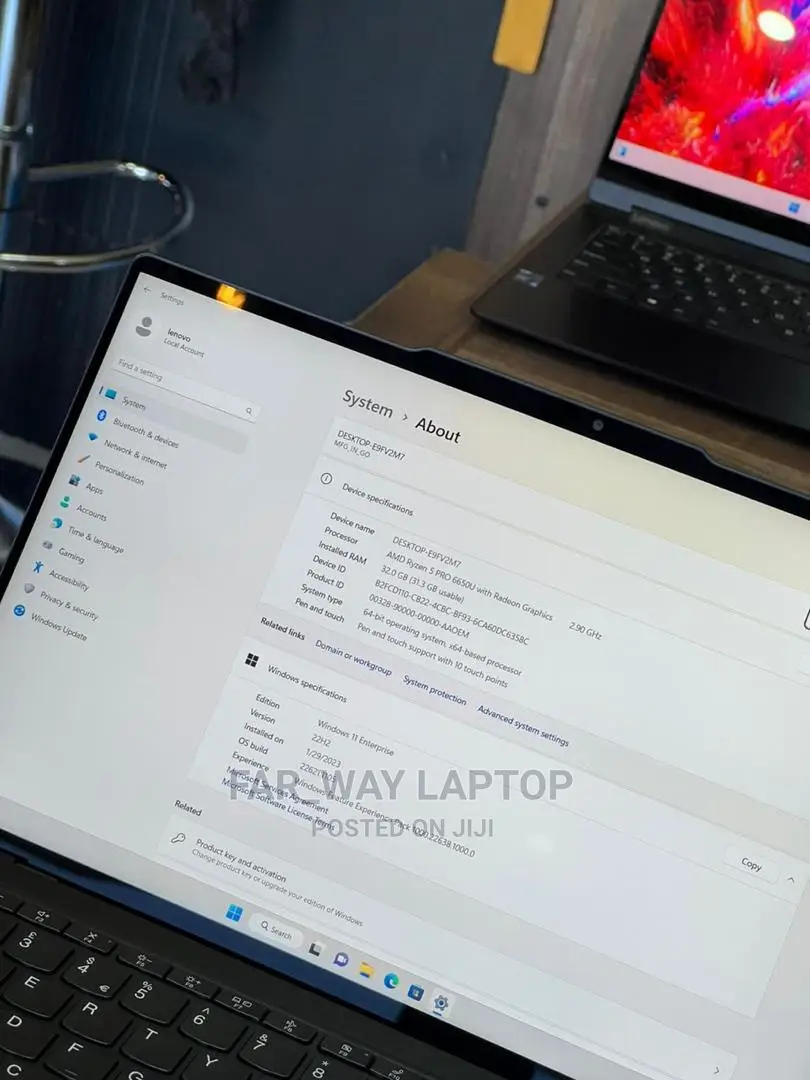 New Laptop Lenovo ThinkPad E545 16GB AMD Ryzen 5 SSD 512GB