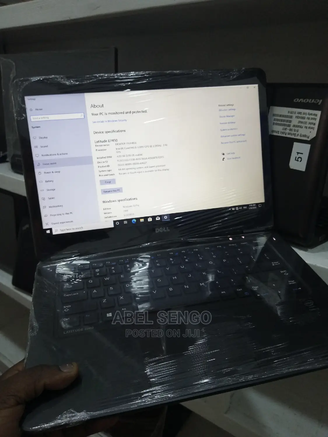 Laptop Dell Latitude E7450 8GB Intel Core I5 HDD+SSD 500GB