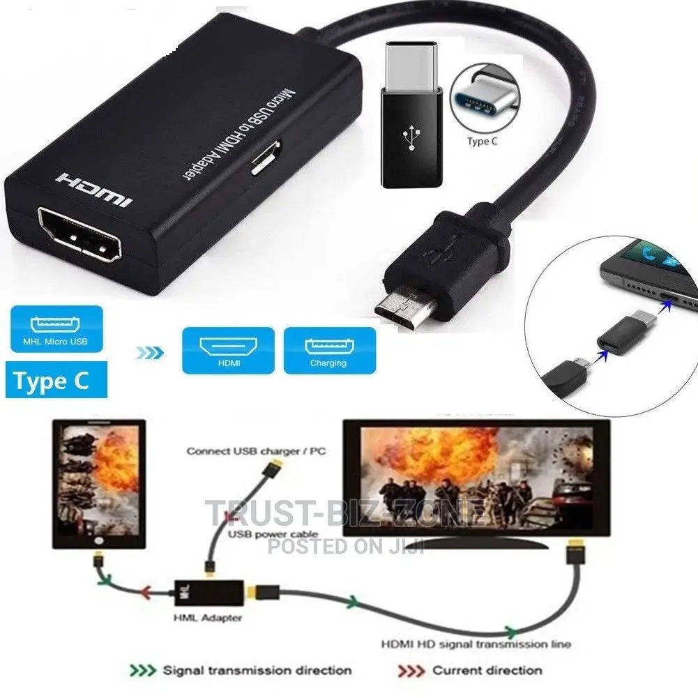 Micro USB to HDMI Adapter