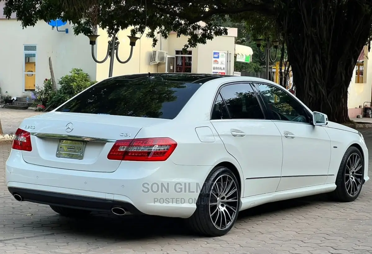 Mercedes-Benz E250 2011 White