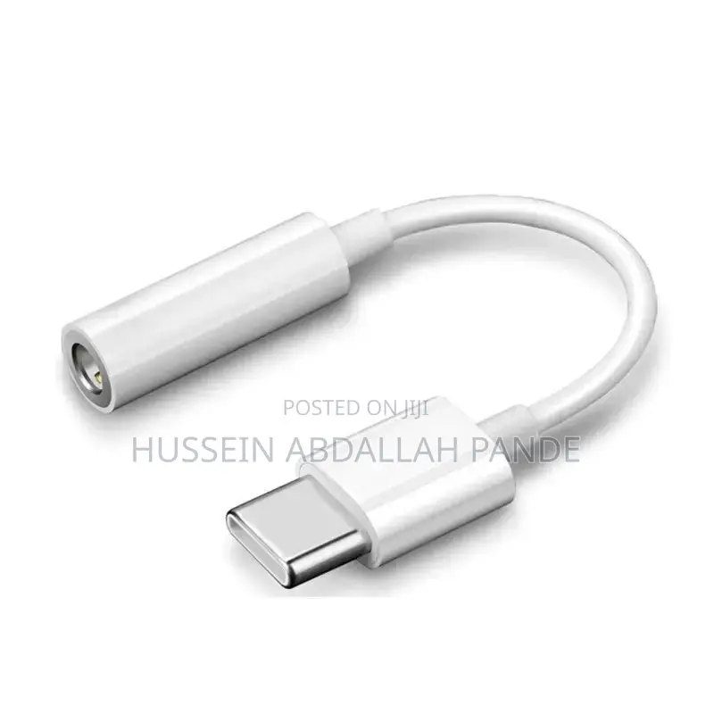 Type C to 3.5 Mm Aux Adapter Type-C 3 5 Jack Audio Cable