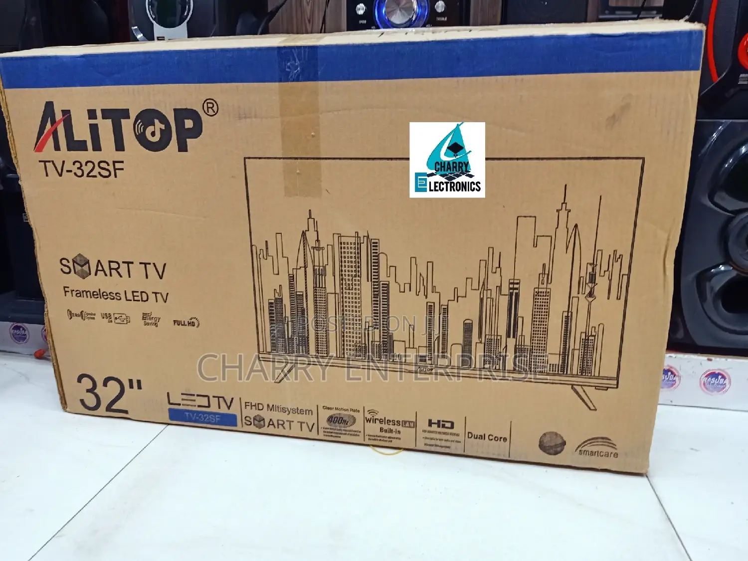 Alitop Smart Frameless Full Hd32 Inchmodel:- Tv- 32sf