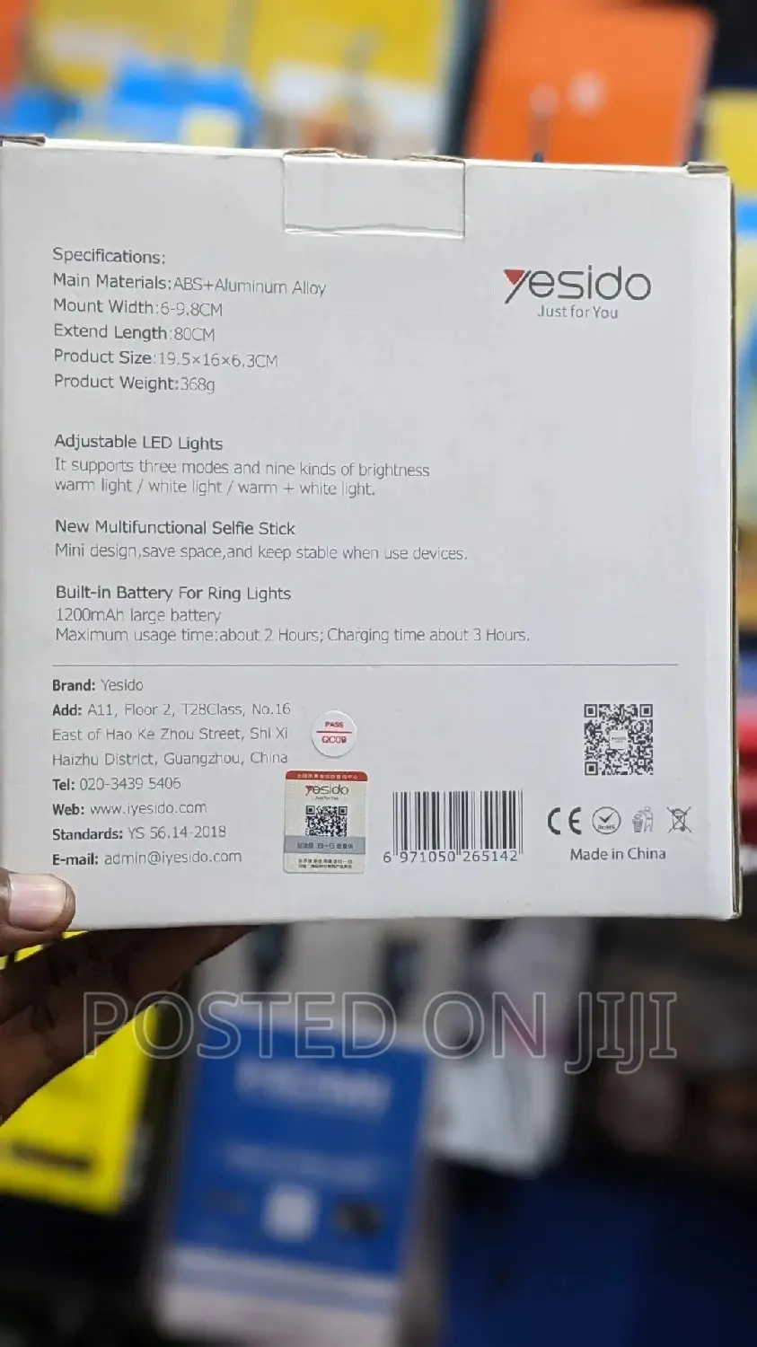 Wireless Ring Light Selfie Stick