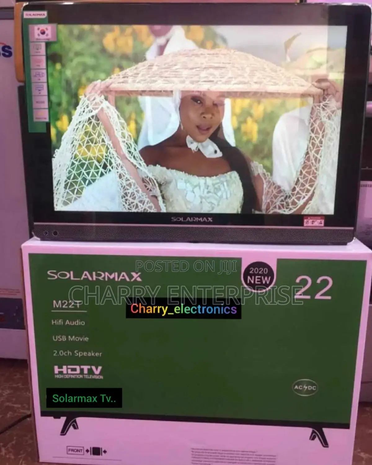 Solarmax Hdtv 22 InchHifi AudioAc/ DC