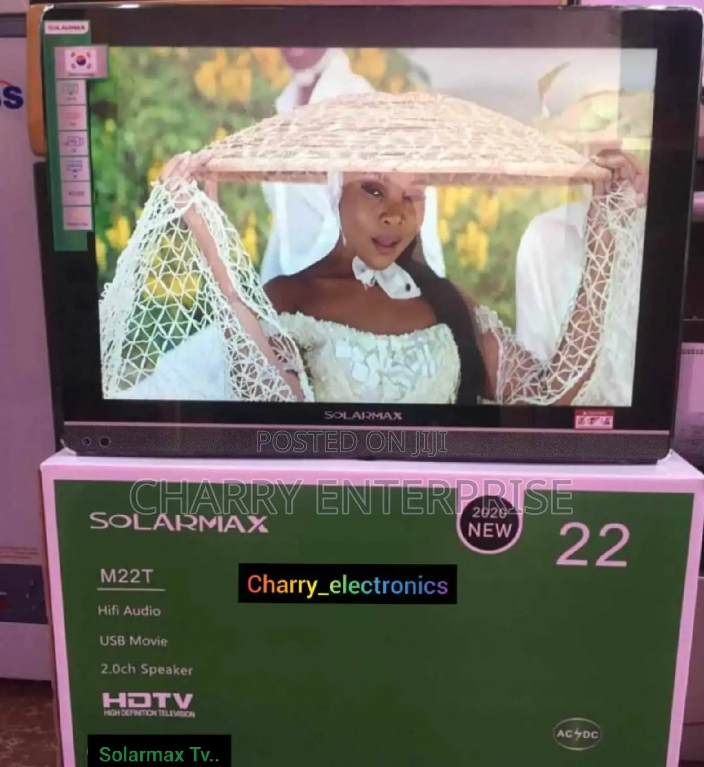 Solarmax Hdtv 22 InchHifi AudioAc/ DC