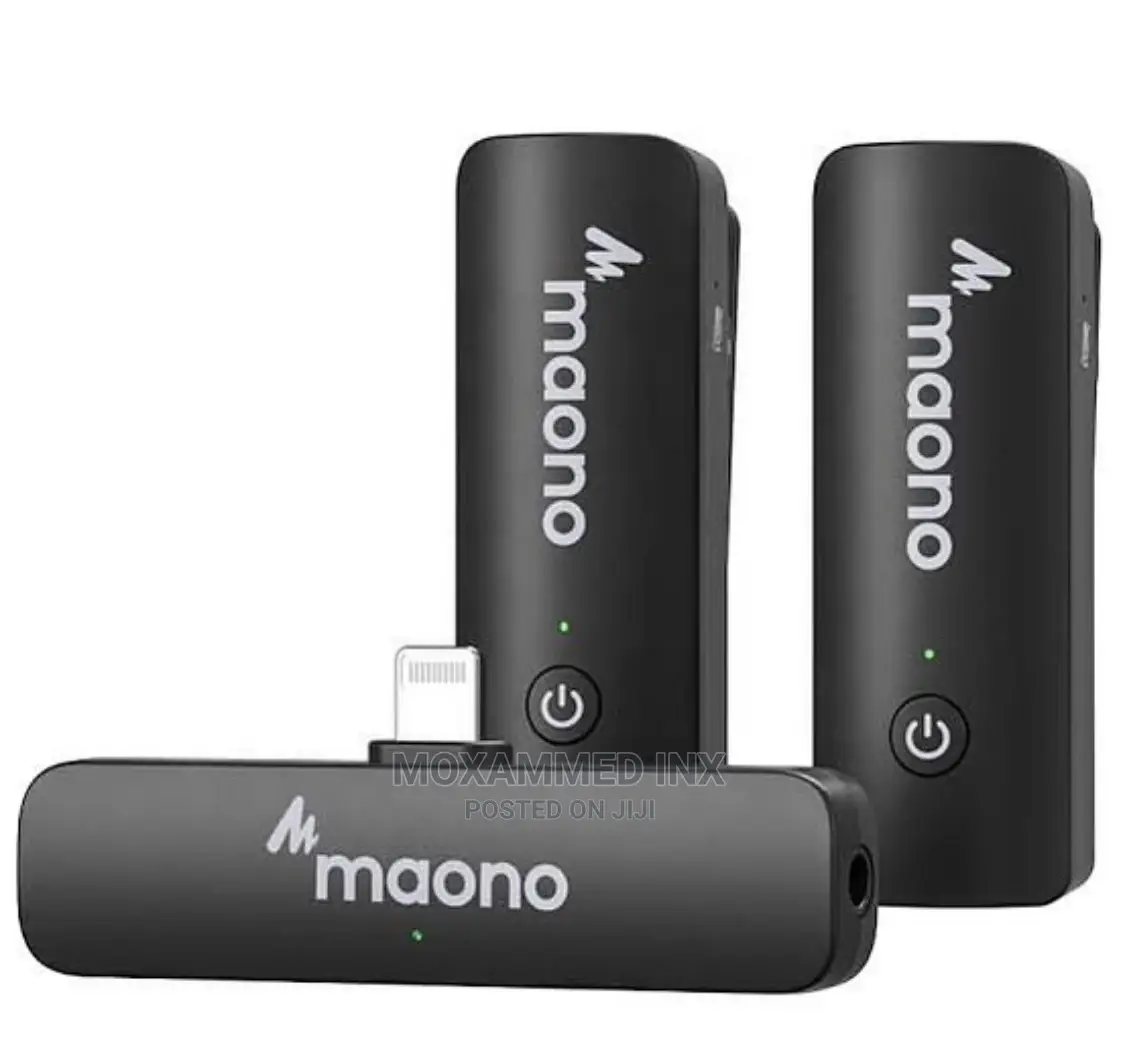 Maono 2 in 1 Wireless Microphone for IOS