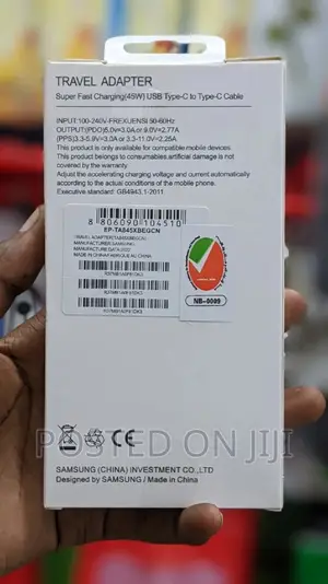 45W Pd Adapter- USB C