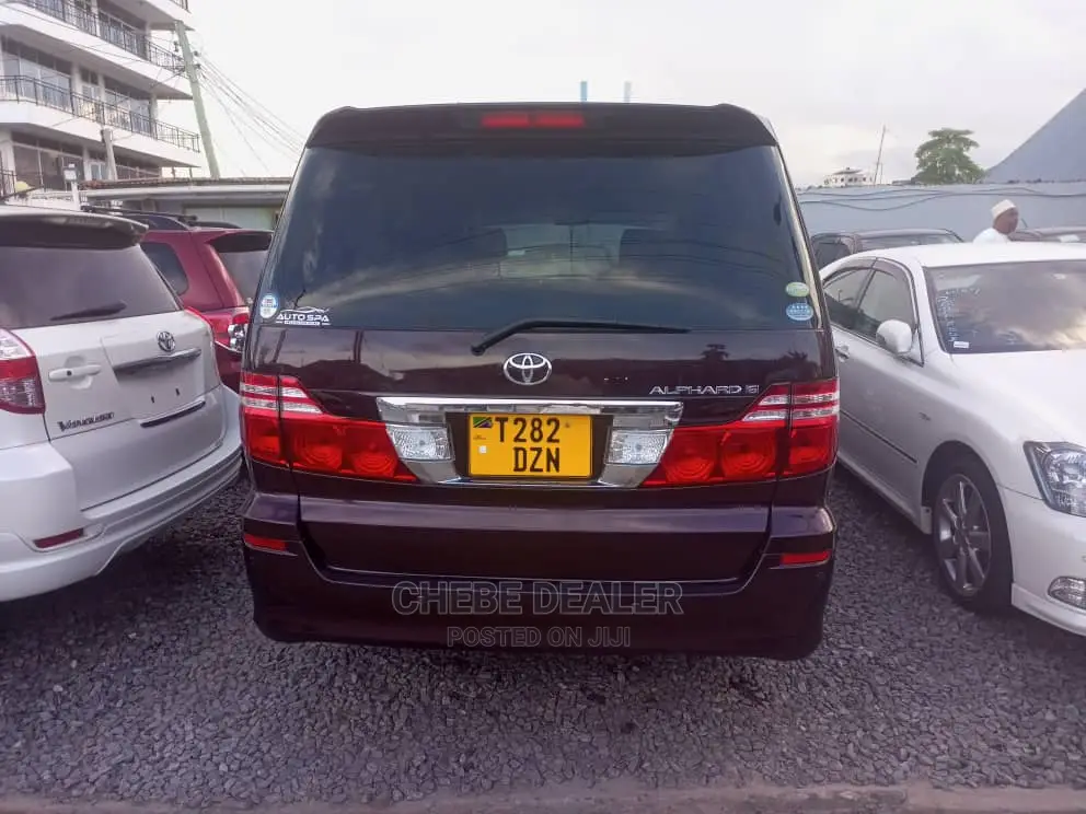 Toyota Alphard 2007 Purple