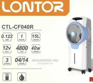 Rechargable Water Cooling Fan
