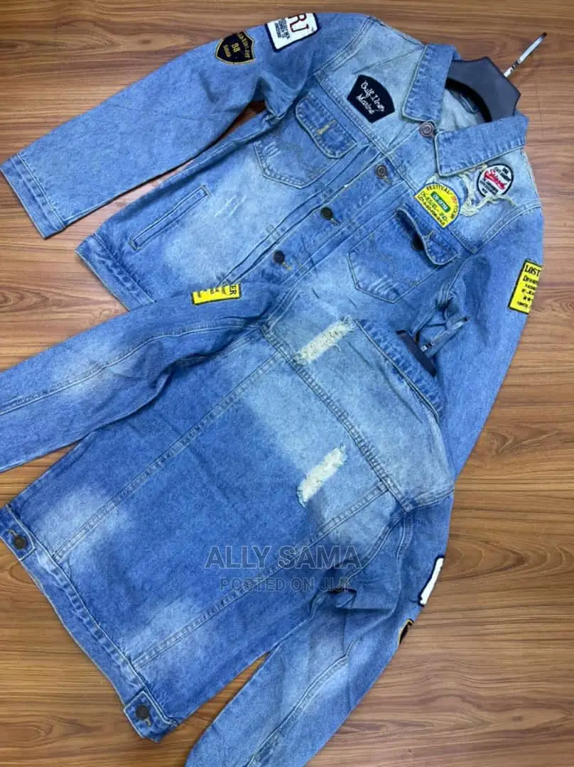 Men's Coats Jeans Blue