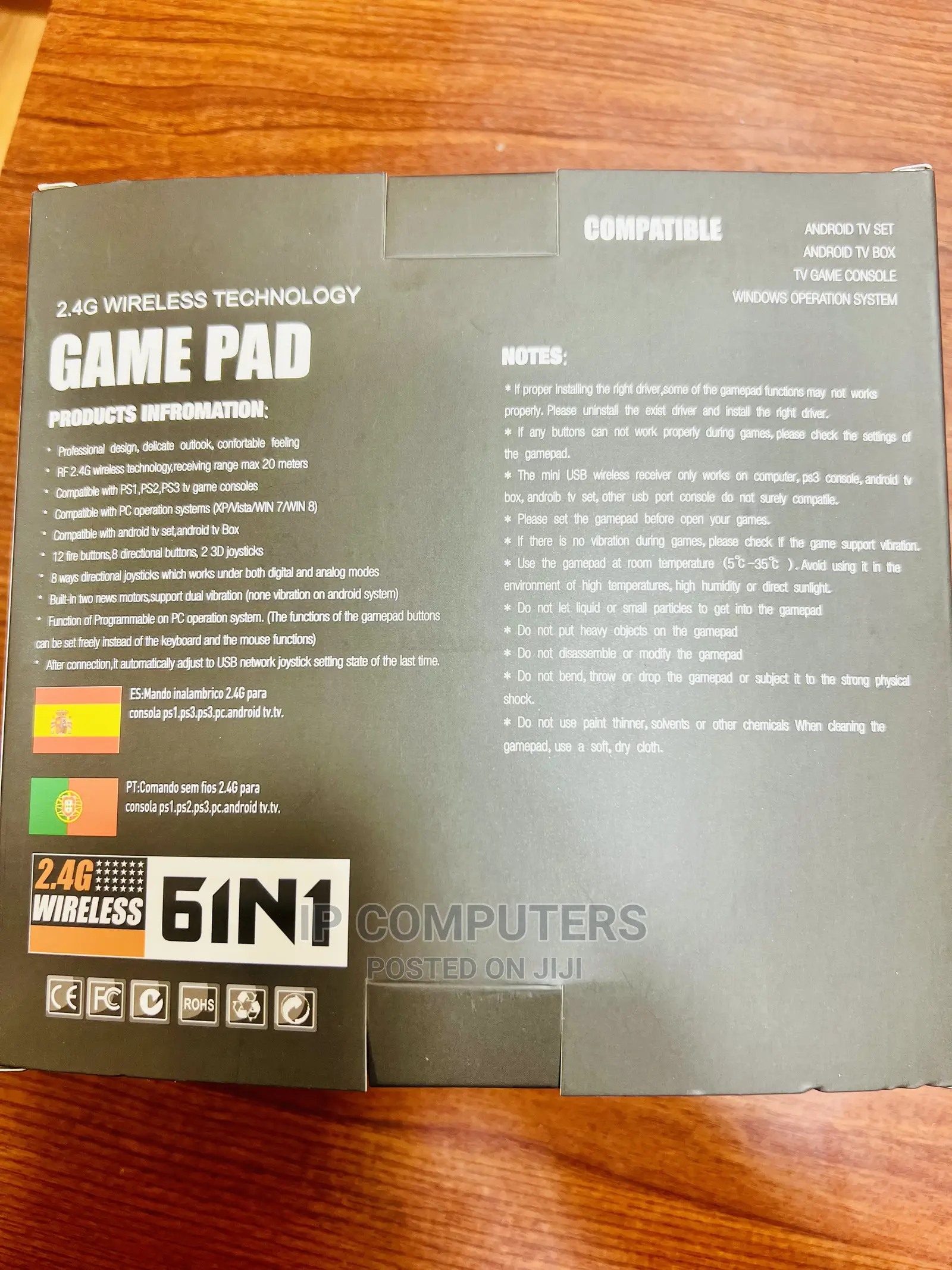 Game Pads 6 In 1