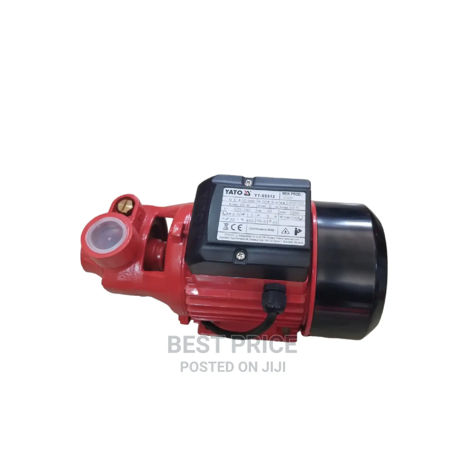 Yato Self Priming Jet Pump -