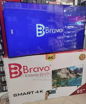 Bravo Smart Tv 55" Kwa TSHS 950,000/=