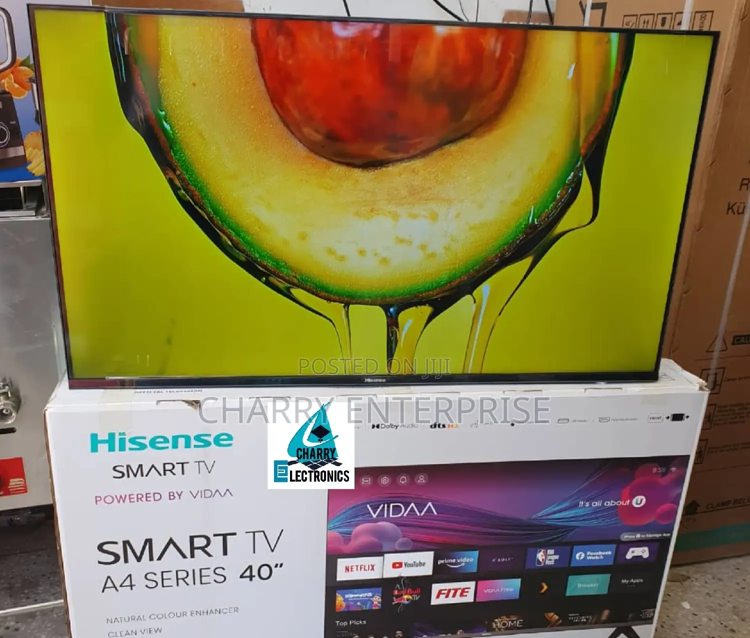HISENSE Smart Tv 
40 Inch A4 SERIES