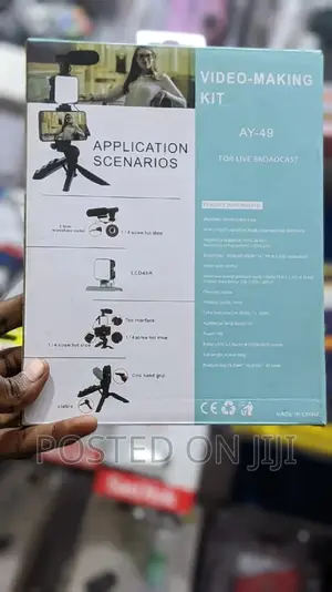Kit for Video Making and Live Broadcasting
