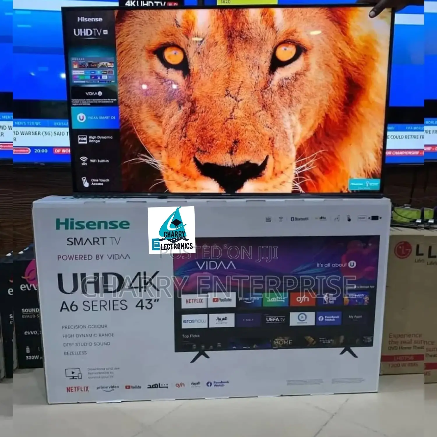 HISENSE Smart UHD Tv 43 Inch