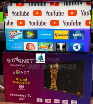 STARNET Smart ANDROID Frameless Tv43 Inch