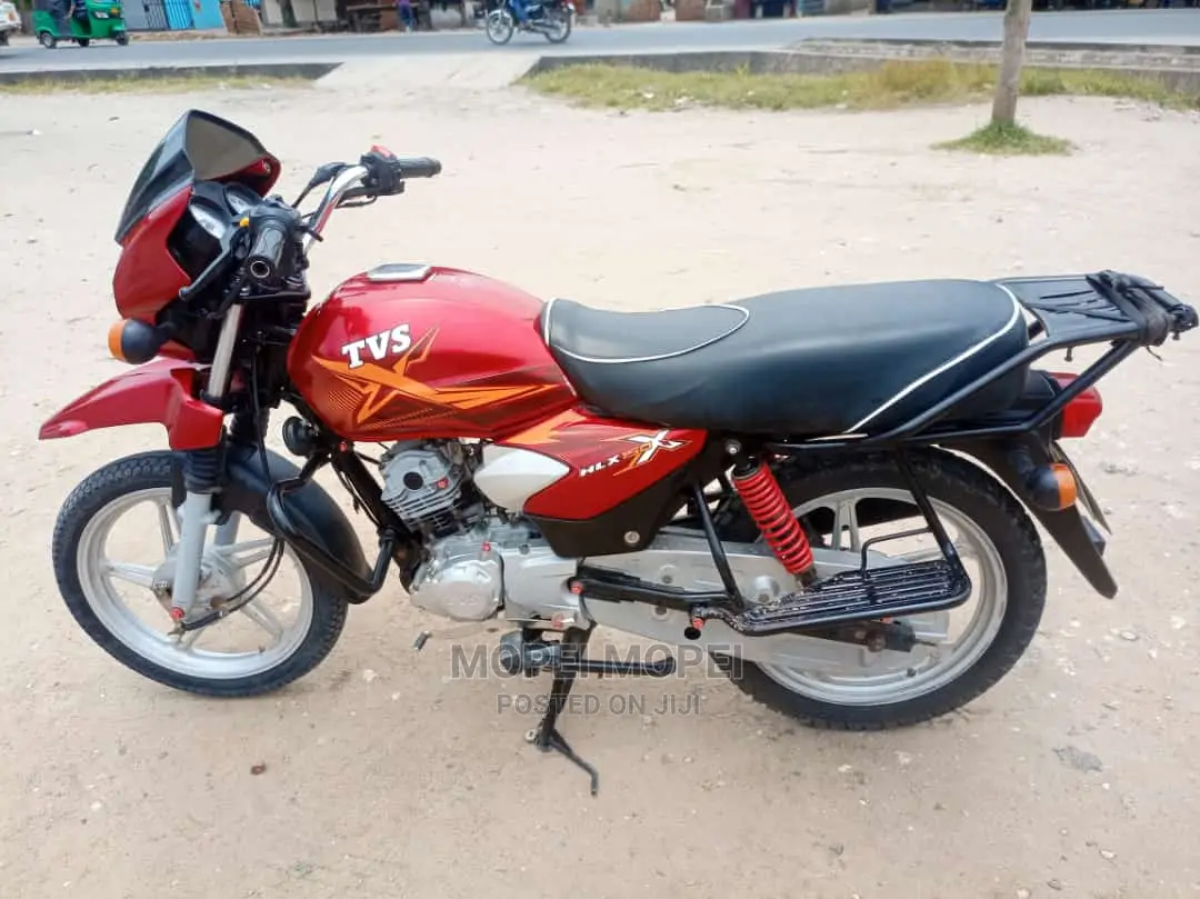 TVS HLX Plus ES 2021 Red