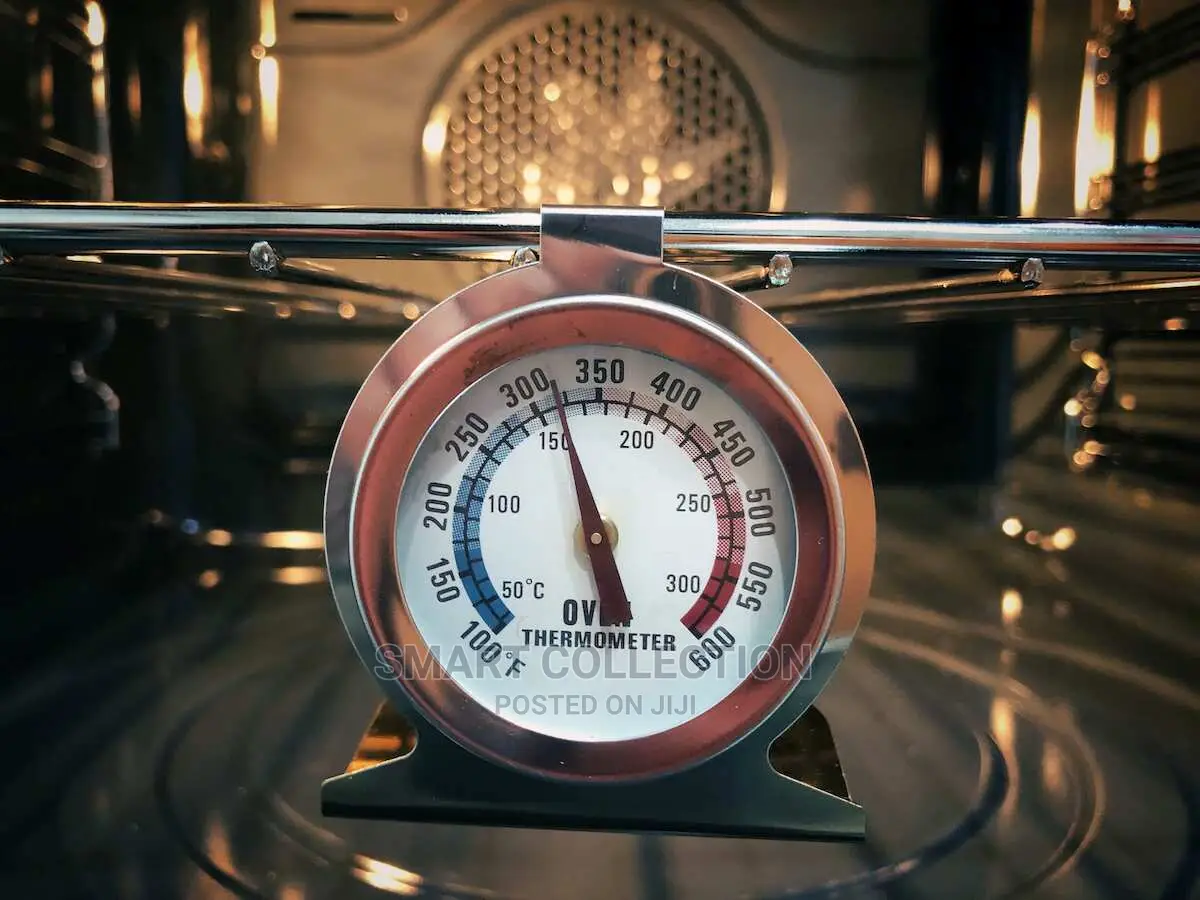 Stainless Steel Oven Thermometer Instant Read Gauge