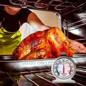 Stainless Steel Oven Thermometer Instant Read Gauge