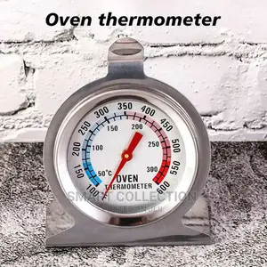 Stainless Steel Oven Thermometer Instant Read Gauge