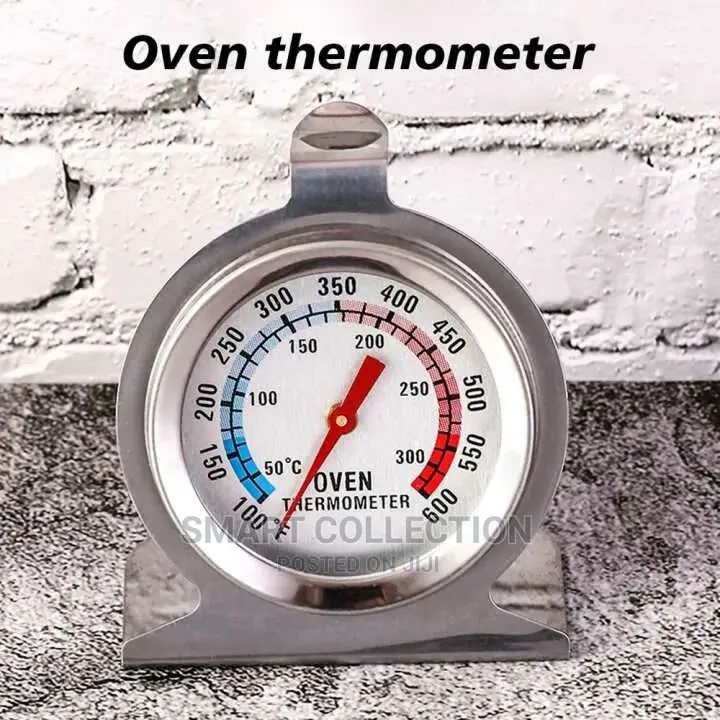 Stainless Steel Oven Thermometer Instant Read Gauge