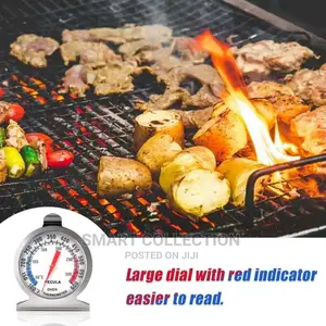 Stainless Steel Oven Thermometer Instant Read Gauge