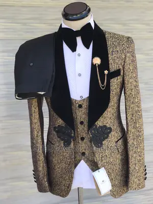 Gold Mens Suits