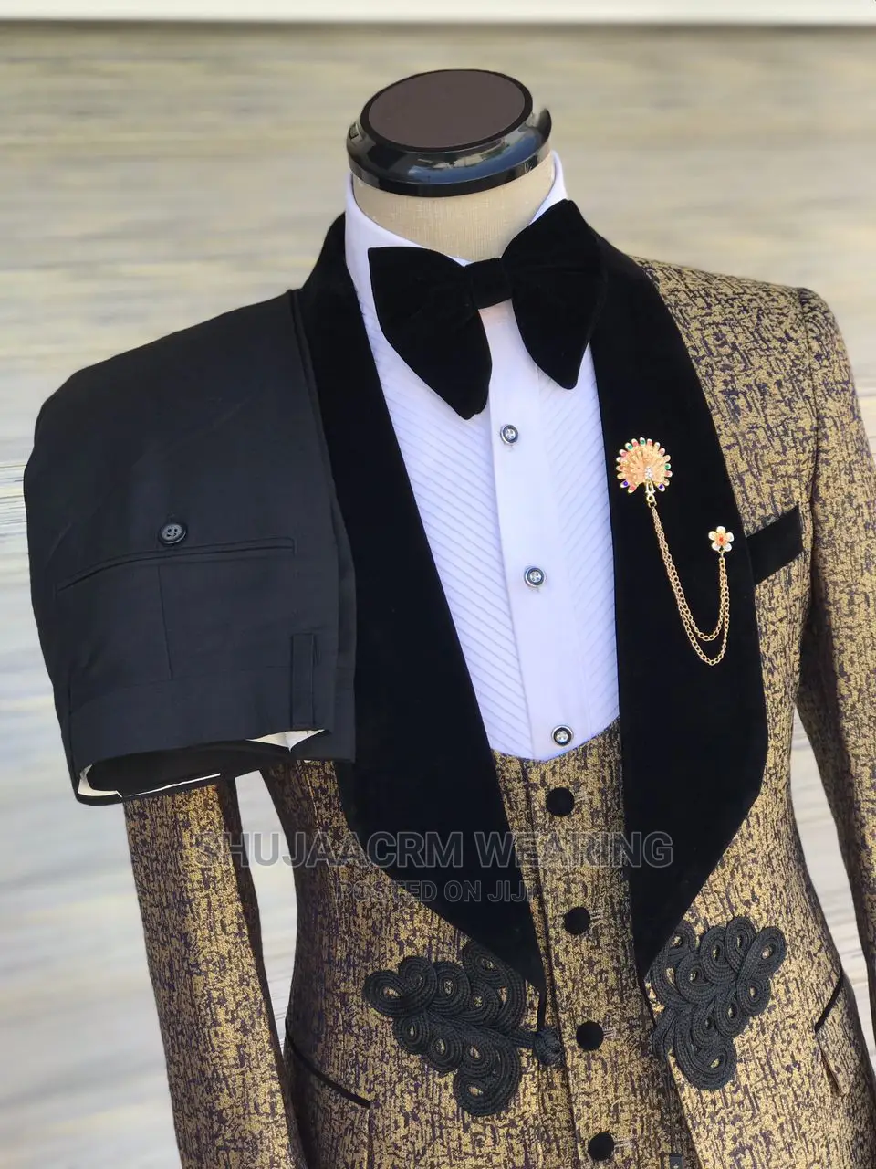 Gold Mens Suits