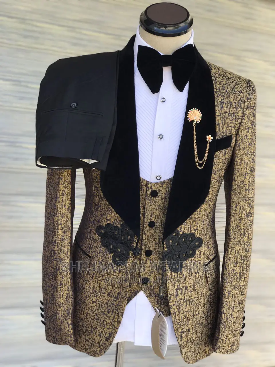 Gold Mens Suits