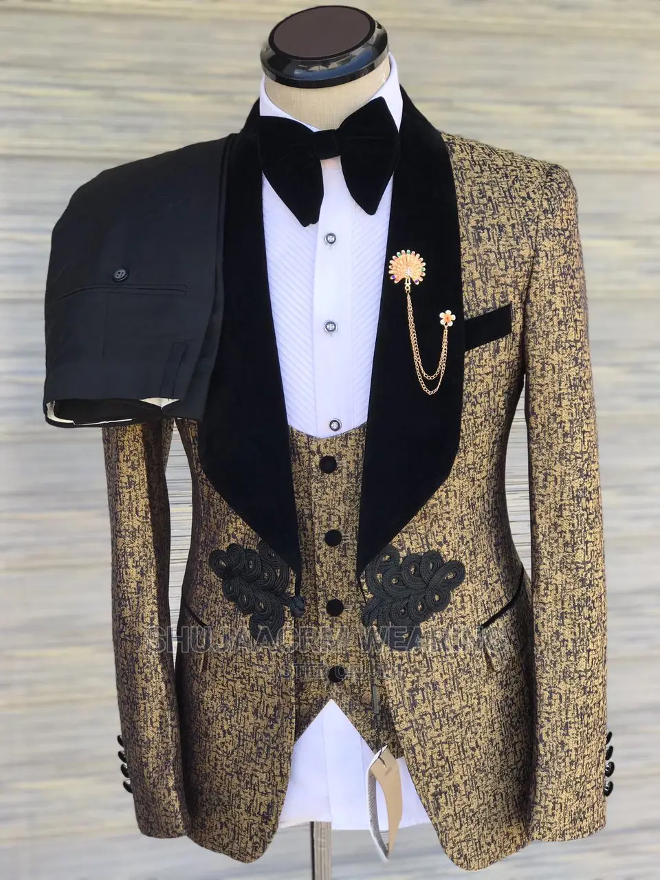 Gold Mens Suits
