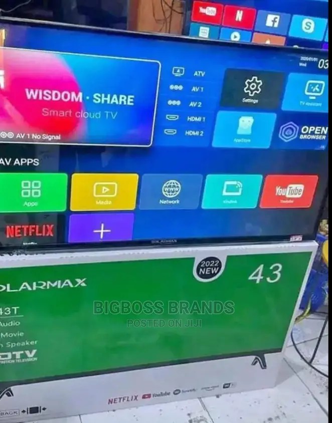 Solamax 43 Inches (Smart Tv)