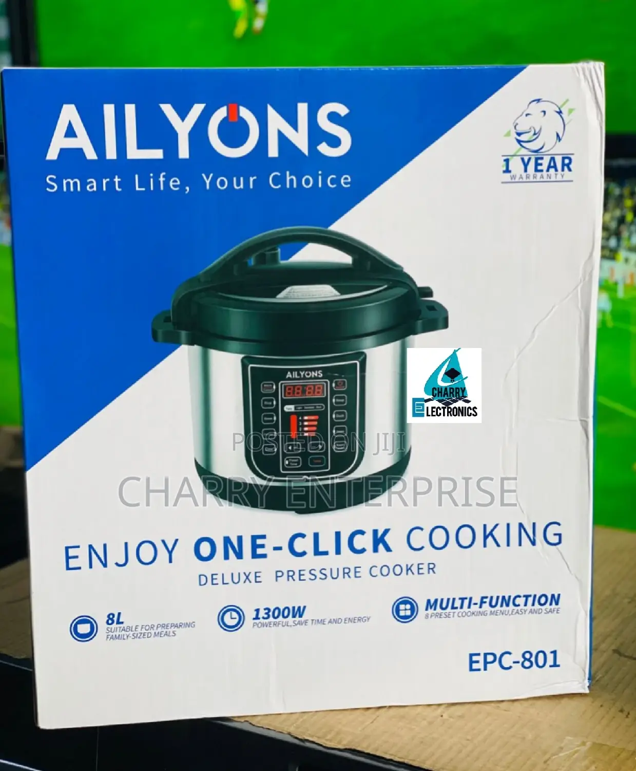 AILYONS HIGH QUALITY Pressure /Multi Cooker8L1300W