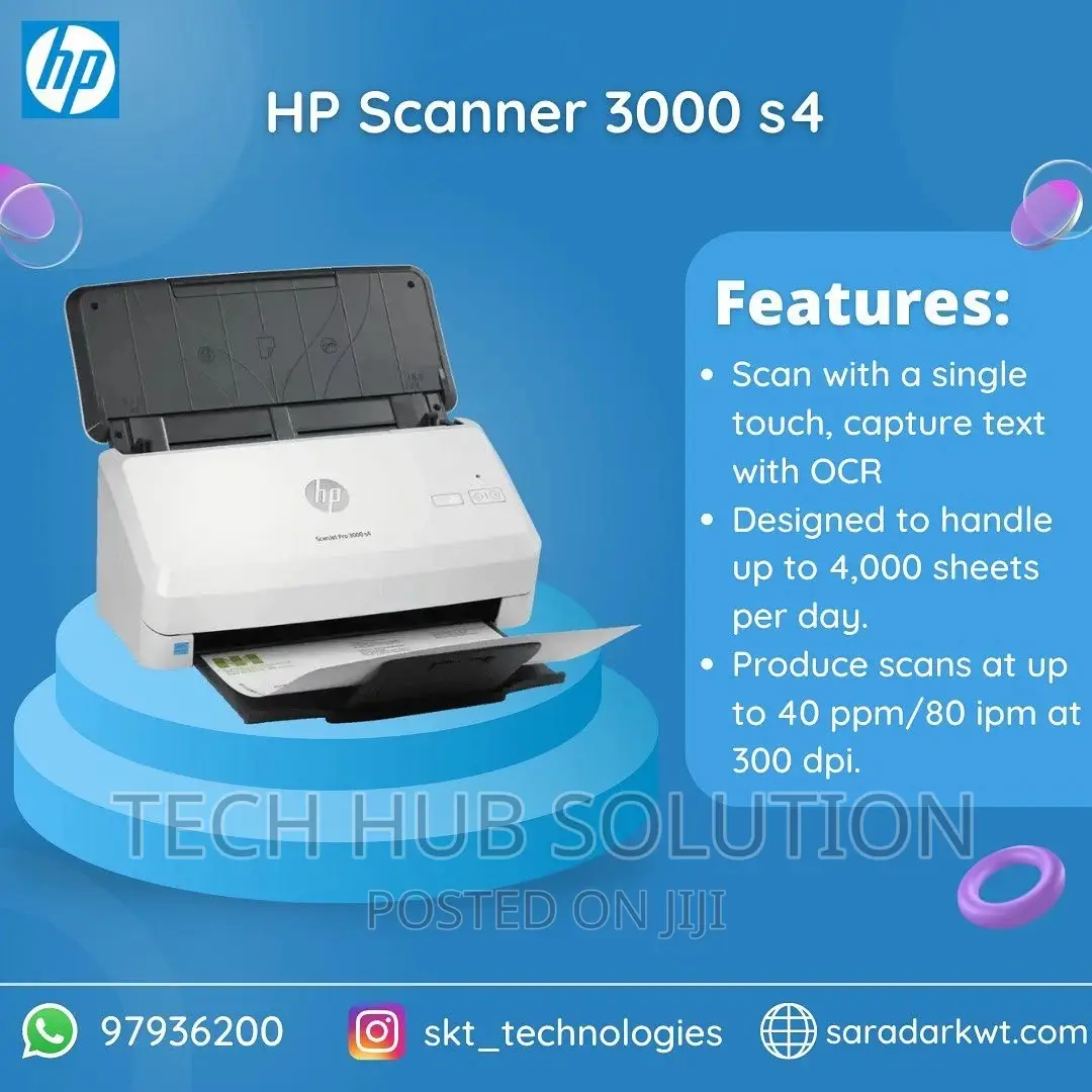 Hp Scanner Pro 3000 S4