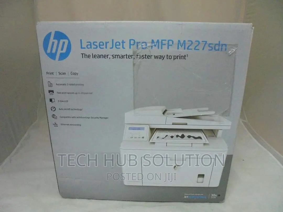 Hp Laserjet Pro MFP 227sdn in Kinondoni - Printers & Scanners, Techhub ...