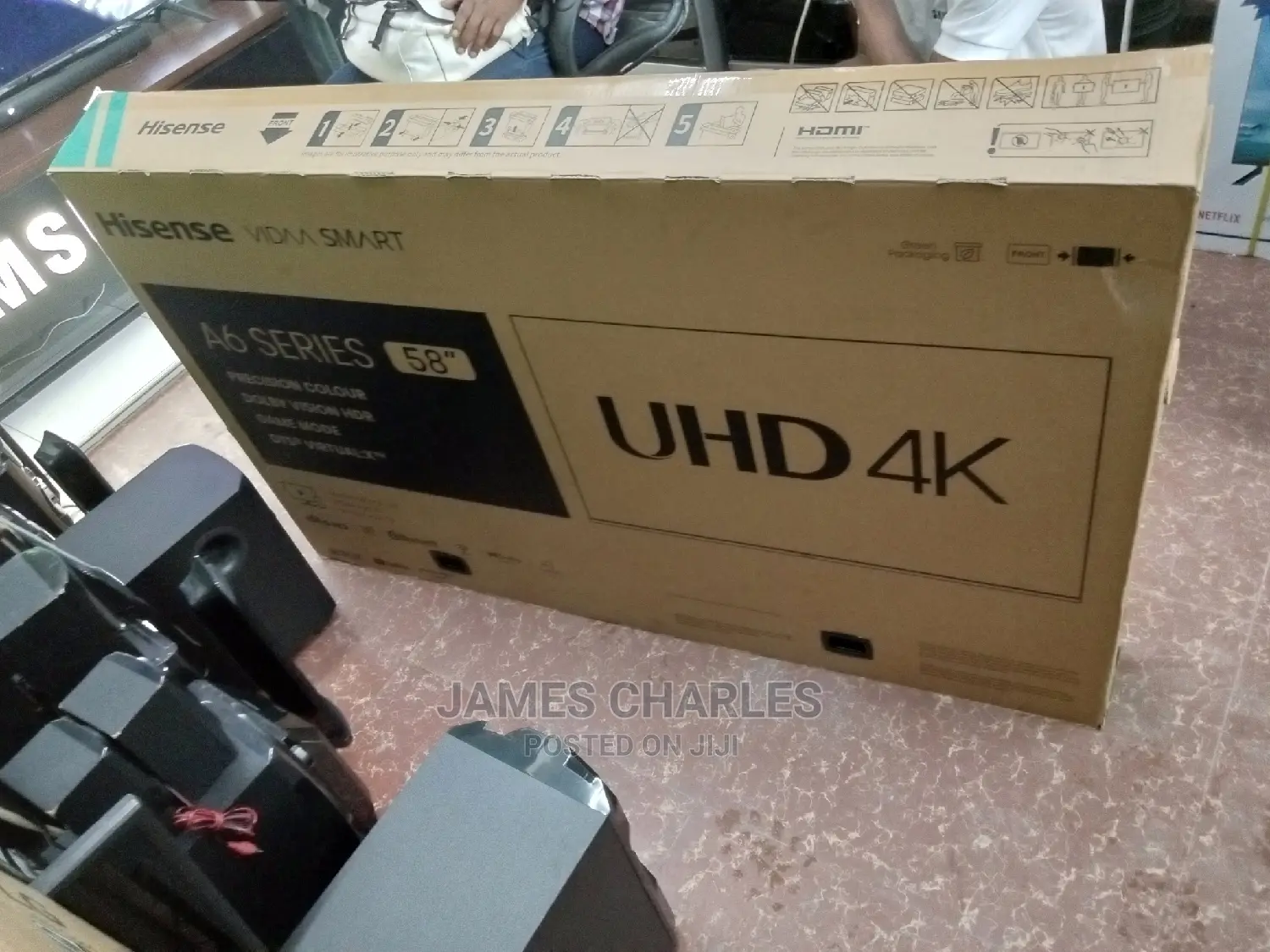 High Uhd Hisense 68"