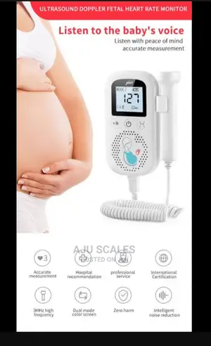 Jziki Ultrasound Fetal Heart Rate Monitor