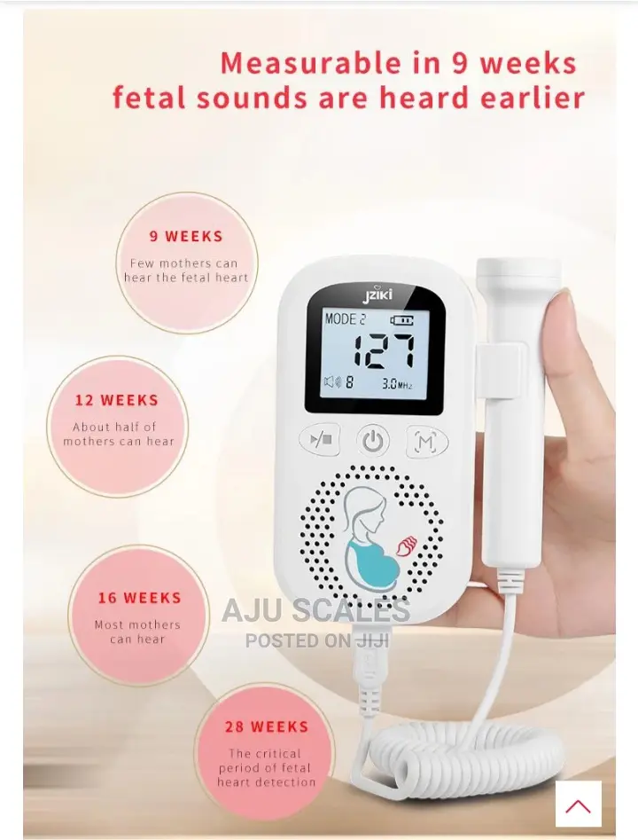 Jziki Ultrasound Fetal Heart Rate Monitor