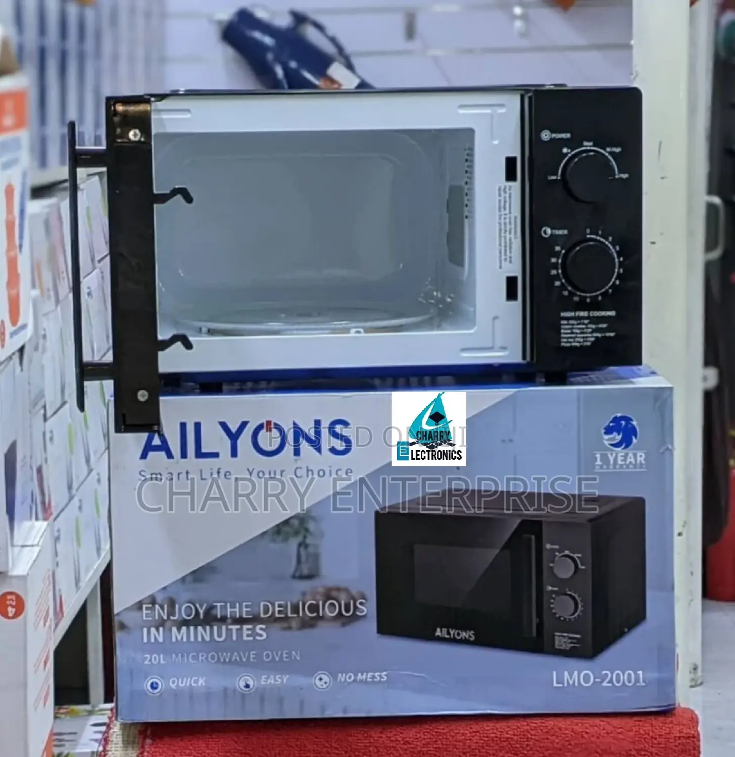 AILYONS Microwave Oven Quick Easy 20l