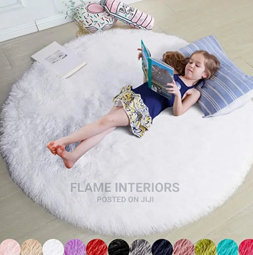 Round Fluffy | Rugs | Round Carpet