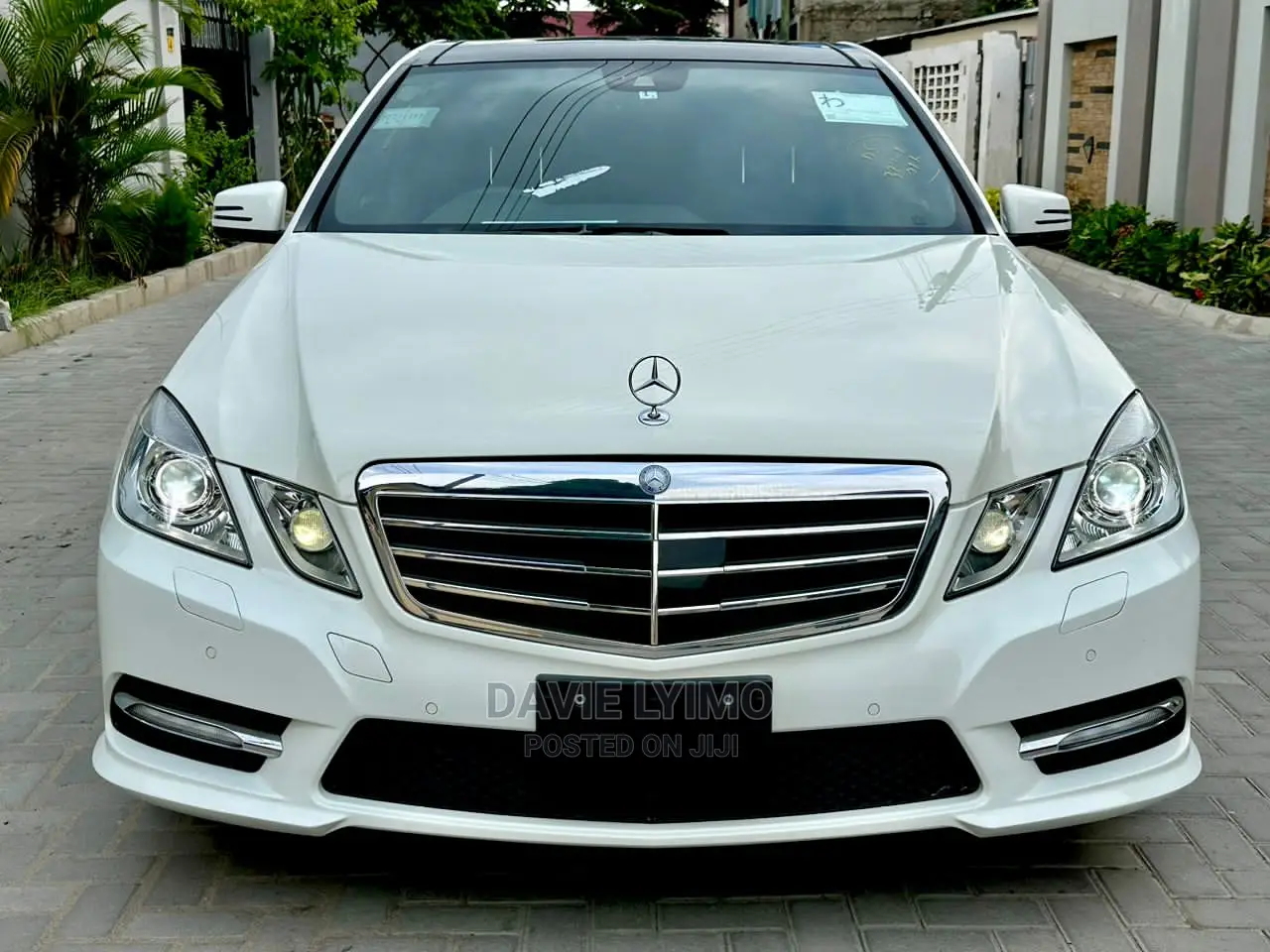 Mercedes-Benz E63 2012 White