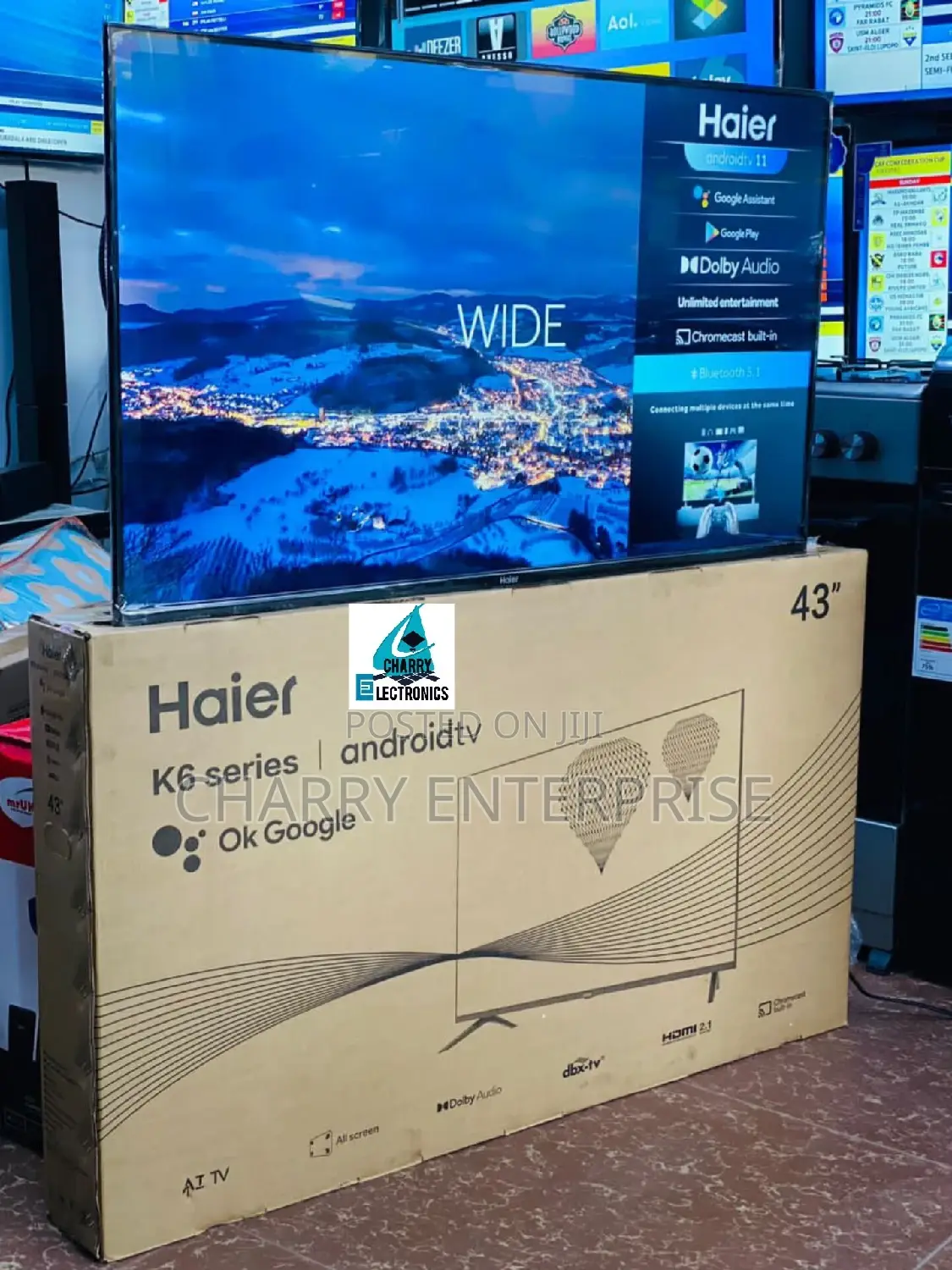 Haíer SERIES Smart Android Tv43 Inch