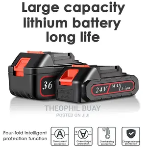 Mini Electric Portable Anti-Slip One-Handed Lithium Chainsaw