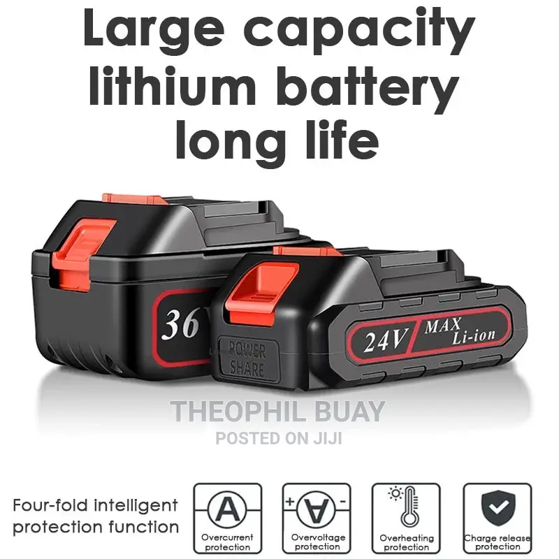 Mini Electric Portable Anti-Slip One-Handed Lithium Chainsaw