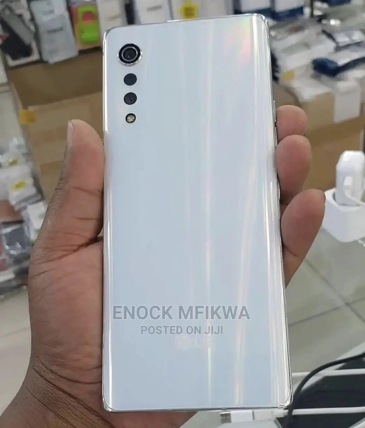LG Velvet 128 GB White