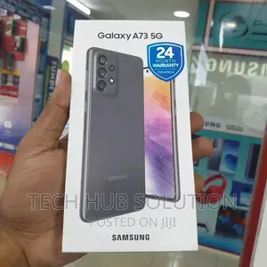 New Samsung Galaxy A73 5G 256 GB Black