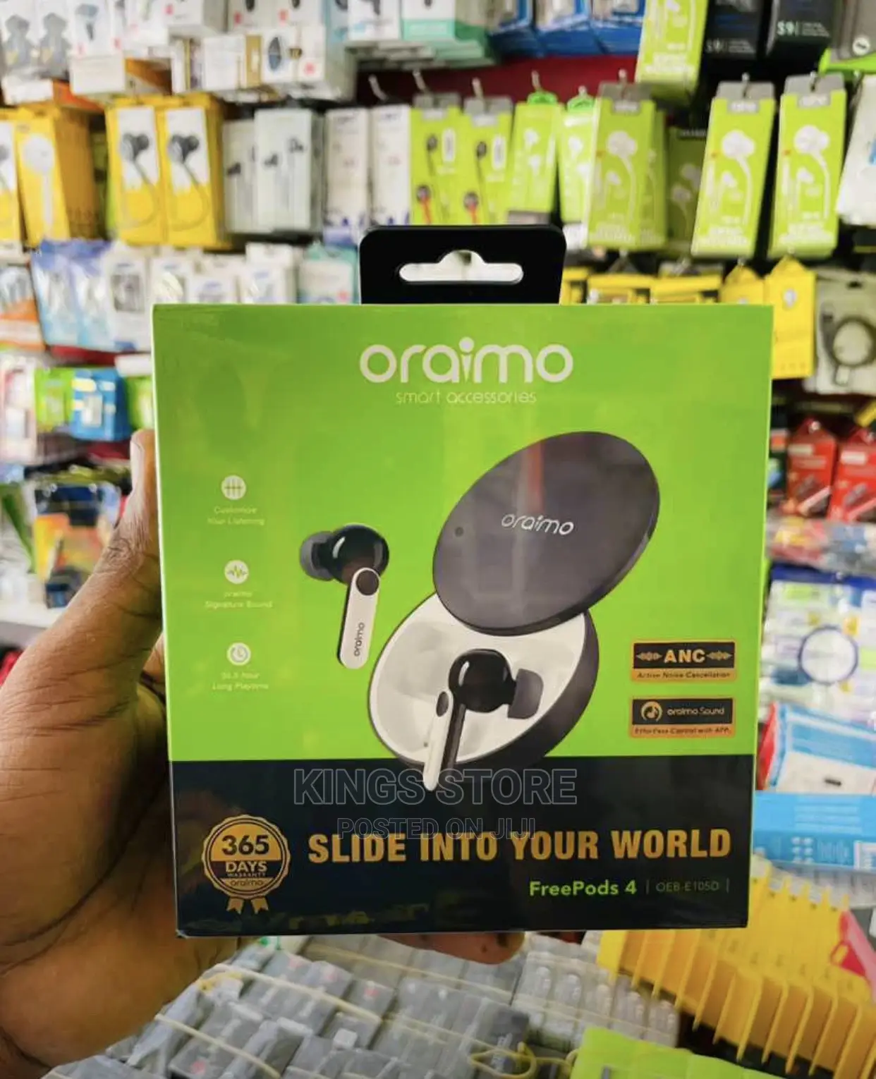 Oraimo Freepods 4 (Active Noise Cancellation)