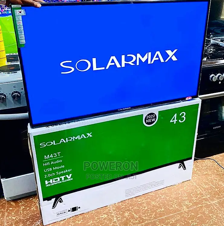 SOLARMAX 43” TV (Double Glass)